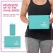 URBNFit Yoga Blocks 2 Pack - Foam Block Set with Strap for Yoga, Pilates, Meditation - High Density Non Slip Brick for Stability and Stretching - Teal - Buy Online on GoSupps.com