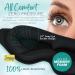 Silk Sleep Eye Mask | 100% Pure Silk Comfortable & Adjustable | Ultimate Sleep Aid for Men & Women - Buy Online on GoSupps.com