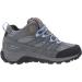 Merrell Kids Moab 2 Mid WTRPF Hiking Boot - Big Kid (8-12 Years) - Grey/Periwinkle - Buy Online on GoSupps.com