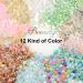 12 Pack Face Glitter - Festival Chunky Cosmetic & Body Glitter for Hair & Nail | Sparkling Mixed Colors - Buy Online on GoSupps.com