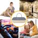 FRiEQ 100% Activated Bamboo Charcoal Air Purifying Bag | Lasts 365+ Days | Fragrance-Free Deodorizer for Car | Absorbs Smoke Smell and Bad Odors - Grey/Beige - Buy Online on GoSupps.com
