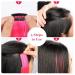 12 Pcs Hot Pink Party Highlights Clip in Hair Extensions - 22 inch Synthetic Hairpieces for Women, Kids, Girls - Buy Online on GoSupps.com