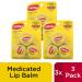 Carmex Medicated Lip Balm Jars 0.25 oz - 3 Count (3 Pack) - Lip Moisturizer for Dry Chapped Lips - Buy Online on GoSupps.com