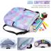 Ryushoyo Rainbow Galaxy Drawstring Backpack - Lightweight Gym Sackpack for Women and Girls | Blue Purple Galaxy Design | Ideal for Sports, Yoga, and Shopping - Buy Online on GoSupps.com
