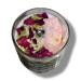 Rose Scented Candle Natural Soy Wax Healing Crystal Aromatherapy Candles Large 14 oz