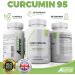 Curcumin 95 + Bioperine 60 Turmeric Capsules | High Strength with Black Pepper | UK Made - Buy Online on GoSupps.com