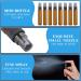 Beaupretty 10pcs Empty Brown Glass Spray Bottles 10ml Atomizer Mist Sprayers for Essential Oils & Perfume Ideal for Cosmetics - Buy Online on GoSupps.com