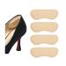 Women Heel Pads Heel Grips for Loose Shoes Heel Inserts Protectors 3 Pairs (Beige 3 Pairs) Beige #2