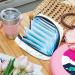 MUOOUM Sanitary Napkin Storage Bag - Portable Menstrual Cup Pouch for Women - Multi-colored - Buy Online on GoSupps.com