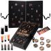 KreativeKraft Advent Calendar 2023 Beauty Make Up Set for Women and Teenage Girls Christmas Advent Calendar Make-up (Black)