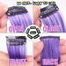 16 PCS Colored Clip in Hair Extensions Colorful Party Highlights Hair Synthetic Hairpieces Rainbow Hair Accessories for Women Girls 8 Colors (Curly) - Buy Online on GoSupps.com