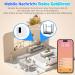 Daytee Daytech Katzlingel Smart Dog Door Bell - WiFi Tuya Waterproof Pet Doorbell for Outdoor Use - Ideal for Training & Communication - Black - Buy Online on GoSupps.com