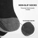 Coskefy Cotton Sneaker Socks for Men & Women - 6 Pairs Long Warm Hiking & Sports Socks (Size 39-42 Black-M08) for Fitness Tennis Jogging & Everyday Wear - Buy Online on GoSupps.com