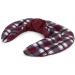 Comfortable Neck Horns with Stand-Up Collar | Cherry Stone Pillow - Flanel Caro Red Neck Warmer - Buy Online on GoSupps.com