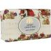 The English Soap Company Vintage Wrapped Shea Butter Soap Father Christmas - Christmas Greenery 200g