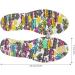 Breathable Latex Children's Shoe Insoles - Green | 1 Pair Kids Shoe Pad Inserts - Buy Online on GoSupps.com