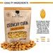 Natural Cravings Crunchy Corn Nuts - Roasted and Salted - 16 oz Resealable Bag - Crunchy Snack - Buy Online on GoSupps.com