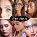 Cosmetic Body Glitter Powder Cosmetic Grade Body Glitter | with Gel Glue & Paint Brush Glitter Glitter for Regular Super Flash Glitter - Buy Online on GoSupps.com