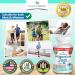 High Potency Magnesium Citrate 400mg - 200 Capsules for Sleep & Leg Cramps | Vegan Supplement Made in USA - Buy Online on GoSupps.com