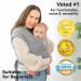 KeaBabies Baby Wrap Carrier - All in 1 Original Breathable Baby Sling  Lightweight Hands Free Baby Carrier Sling  Baby Carrier Wrap  Baby Carriers for Newborn Infant  Baby Wraps Carrier (Classic Gray) - Buy Online on GoSupps.com