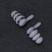 Milisten Silicone Earplugs - 2 Pairs Reusable Black Earbuds for Sleep Swimming & Travel | Noise Reduction Waterproof Earplugs - Buy Online on GoSupps.com