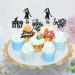 Cyodoos 24PCS Music Singe Cupcake Toppers Music Enthusiast Concert Theme Legendary Since 1989 Theme Party Birthday Birthday Cupcake Toppers for Girls Music Singer Party Cupcake Toppers Black - Buy Online on GoSupps.com