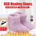 Buy Stylish Cyzpf Warm Shoes - Comfortable Heated Foot Warmers for Men & Women | Perfect for Home & Office | Cold Feet Relief in Pink - Buy Online on GoSupps.com