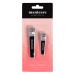 Manicare Duo Pack Nail Clippers for Hand and Toes in Black Nail Clippers Black Duo