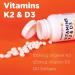TransformHQ Vitamin K2 (MK7) 100mcg + Vitamin D3 5000 IU - 120 Softgels | Gluten Free, Non-GMO - Buy Online on GoSupps.com