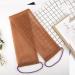 Back Washing Towel | Wash Cloths for Showering - Deep Cleansing Back Scrub Cloth for for Showering All Skin Types Mud Scrubbing Tool Brown - Buy Online on GoSupps.com