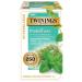 Twinings Probiotic Peppermint & Fennel Flavoured Herbal Tea 250 Million CFUs per Cup Caffeine-Free Promotes Gut Health 18 Count (Pack of 6) | Enjoy Hot or Iced