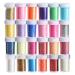 24 can glitter face handicrafts glitter set glitter powder set 24 colographic holographic sequins glitter for tinkering for festive nail art hair eyes make -up diy decoration