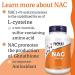 Now Foods NAC 1000mg 5-Day-Depot 120 Vegan Tablets - Lab-Tested, Soy Free, Gluten Free - Buy Online on GoSupps.com
