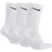 Nike Everyday Cushion Crew Training Socks - White/Black Medium - Buy Online on GoSupps.com