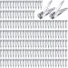 Hestya 450 Pcs Nail Clippers Bulk Stainless Steel Clippers Bulk Portable Toenail Clipper Sturdy Nail Cutter Manicure Trimmer Curved for Men Women Toe Travel Pedicure Clip