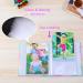 Basumee Small Photo Album 15x10CM - Holds 52 Photos, Ideal for Baby Kids Birthday, Family Anniversary - Purple Blue, 2 Pcs - Buy Online on GoSupps.com