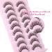 JIMIRE Clear Band Natural False Eyelashes - 9 Pairs Demi-Wispies Faux Mink Soft Wispy Lashes for a Cute and Fluffy Look - Buy Online on GoSupps.com