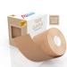 Aktimed Tape Classic PhysioTape - Kinesiology Tape Elastic & Waterproof - Dermatest "Very good" - Sporttape breathable & skin -friendly - Tape Kinesology/Kinesiology Tapes Beige 1 piece (1 Pack)