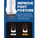 Walkhero Orthotic Insoles for Plantar Fasciitis Relief - High Arch Support Gray Men s 10-10.5 & Women s 12-12.5 - Buy Online on GoSupps.com