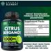 (2 PACK) Citrus Bergamot Extract 1000mg - Citrus Bergamot Supplement for Circulatory Health Immunity and Graceful Aging - 2x the potency of Citrus Bergamot 500mg - 240 Vegan Citrus Bergamot Capsules 120 Count (Pack of 2) - Buy Online on GoSupps.com