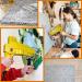 ZIOKOK Tufting Gun - 2-in-1 Electric Carpet Rug Weaving Machine Starter Kit - Yellow - Buy Online on GoSupps.com
