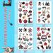 20 Sheets Rock and Roll Temporary Tattoos Rock Star Party Favors Party Decorations Supplies Gifts Born to Rock 50s/80s Rock Theme Party Temporary Tattoos - Buy Online on GoSupps.com