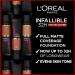 L'Oreal Paris Infallible 32H Matte Cover Foundation SPF 25 with Niacinamide | Shade 335 | 30ml - Buy Online on GoSupps.com