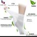Hugh Ugoli Women Diabetic Ankle Socks - Super Soft Bamboo, Non-Binding Top, Seamless Toe - 4 Pairs White, Size 6-9 - Buy Online on GoSupps.com