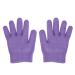 Lurrose 1 Pair Moisturizing Gloves Cosmetics Hand Gloves Exfoliating Spa Gloves Beauty Cleaning Mittens for Softening Dry Cracked Hand Skins Remove Dead Skin Purple Mittens Kids