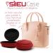 Sileu Case Menstrual Cup & Tampon Holder - Elegant Discreet Travel-Friendly 8cm Red Case - Buy Online on GoSupps.com