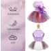 Summer Dog Dress for Small Girls | Mesh Puppy Dress for Yorkie Chihuahua & Teacup | Cute Birthday Outfit in Purple - Buy Online on GoSupps.com