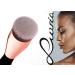 Luvia Kabuki Foundation Makeup Brush - Vegan Black/Rose Gold VS115 Buffer Brush for Flawless Application | Buy Vegan Cosmetics Online - Buy Online on GoSupps.com