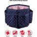 SINGER Sewing Storage Desktop Spinner in Navy with Pink Polka Dots - Buy Online on GoSupps.com