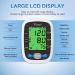 Ybor Blood Pressure Monitor for Home Use Digital Upper Arm Blood Pressure Machine with 2x99 Memory Large Backlit Screen Display Automatic Bp Machine Monitor with Large Cuff 22-44cm-Black - Buy Online on GoSupps.com